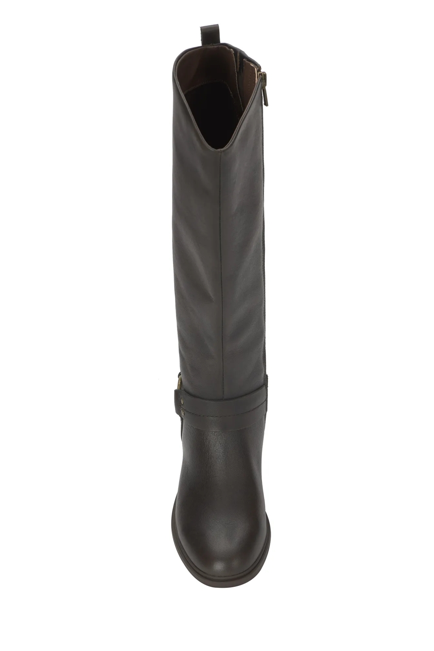 HAMILA RIDING BOOT — DARK BROWN — image 4
