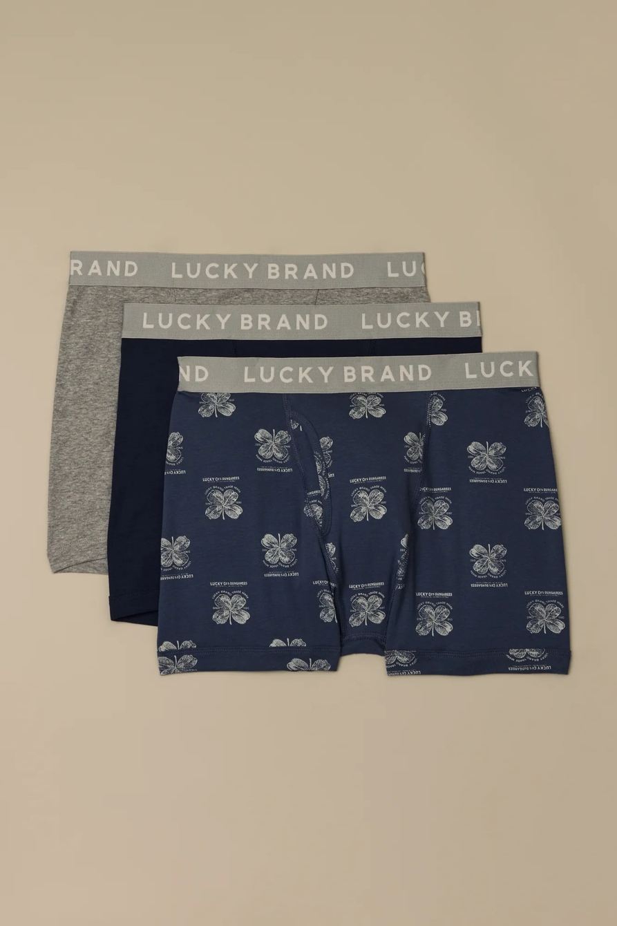 3 PACK BOXER BRIEF COTTON — MULTI — image 1