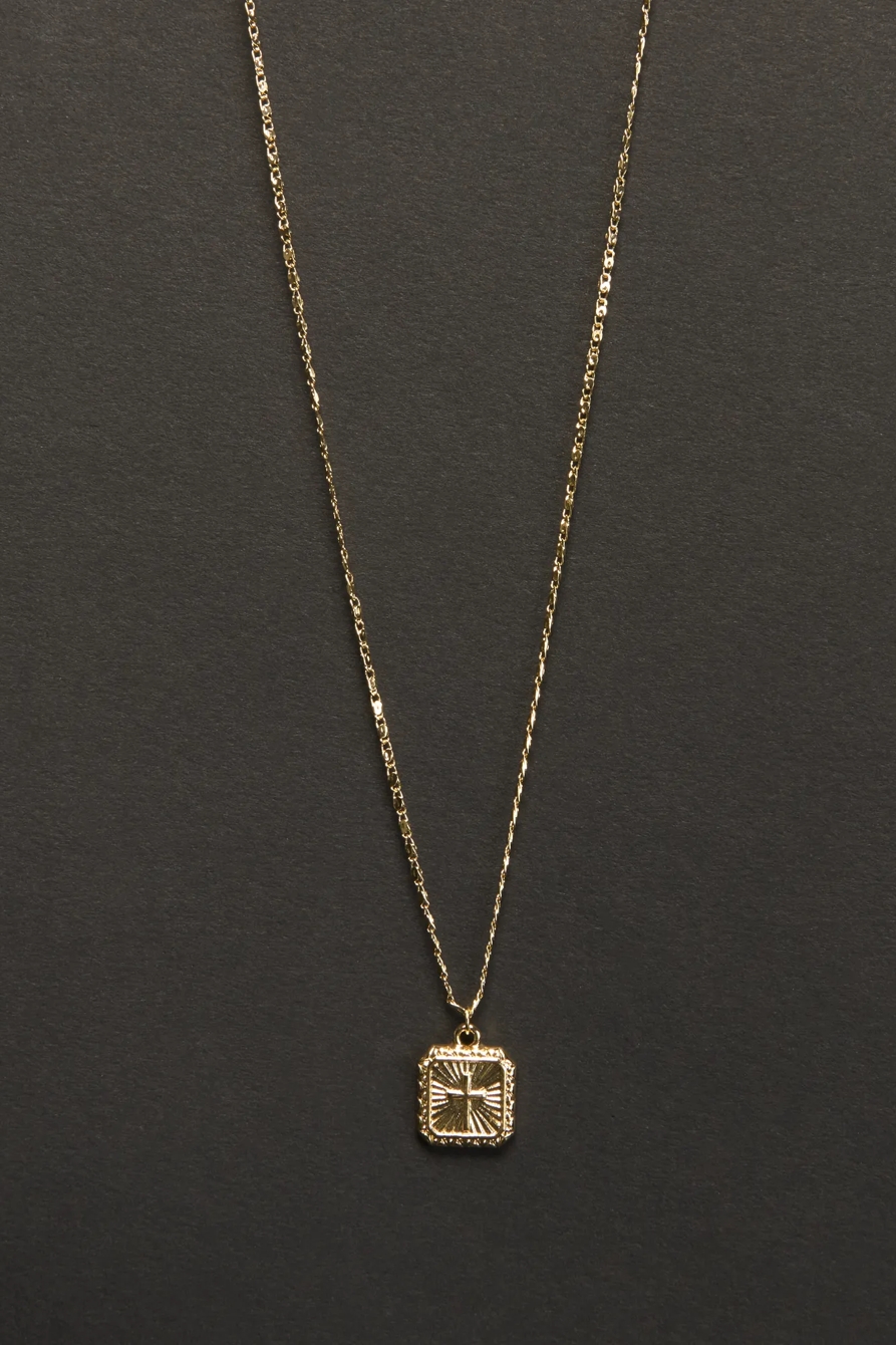 Pendant Necklace — GOLD — image 2