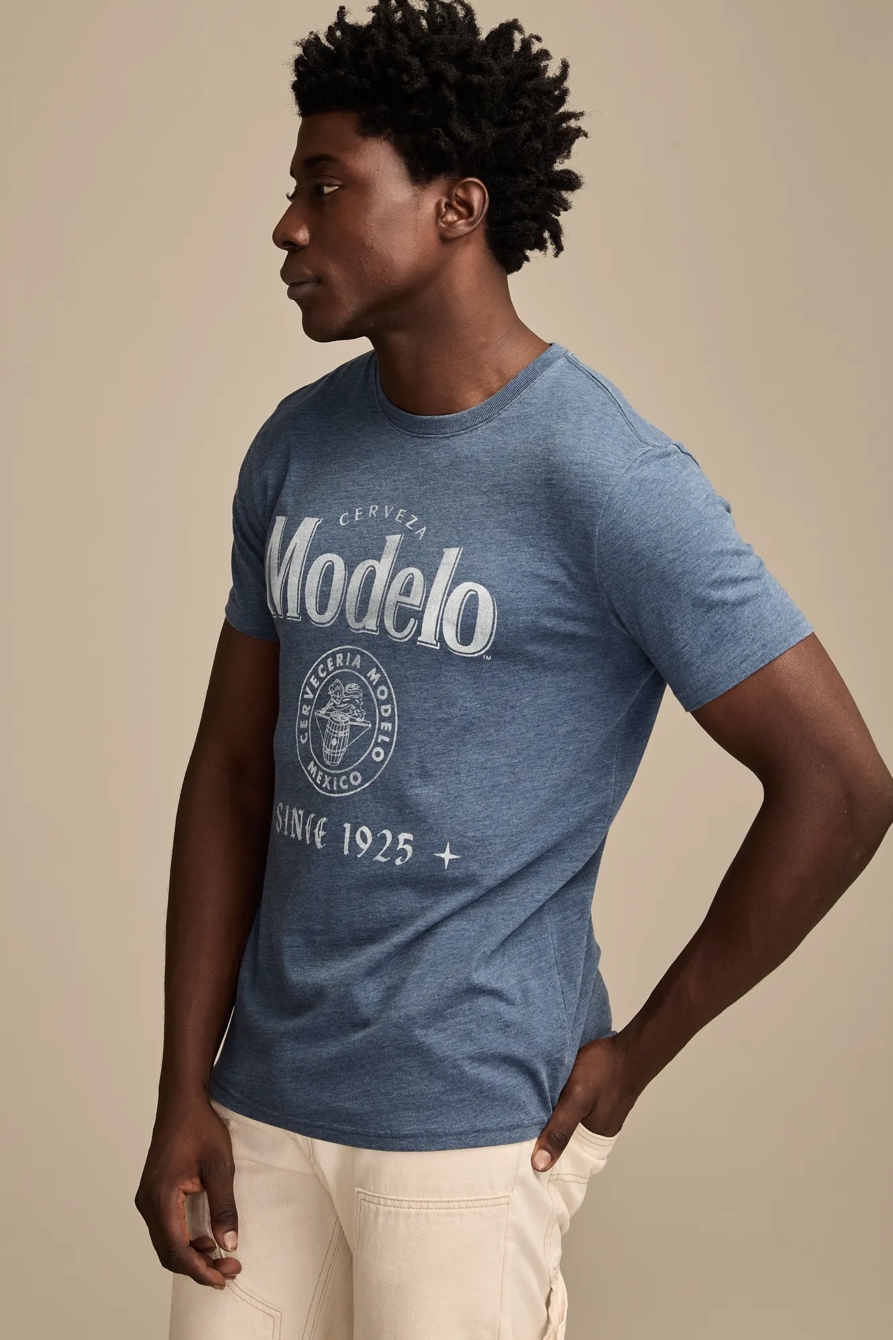 MODELO LOGO TEE — INSIGNIA BLUE — image 4