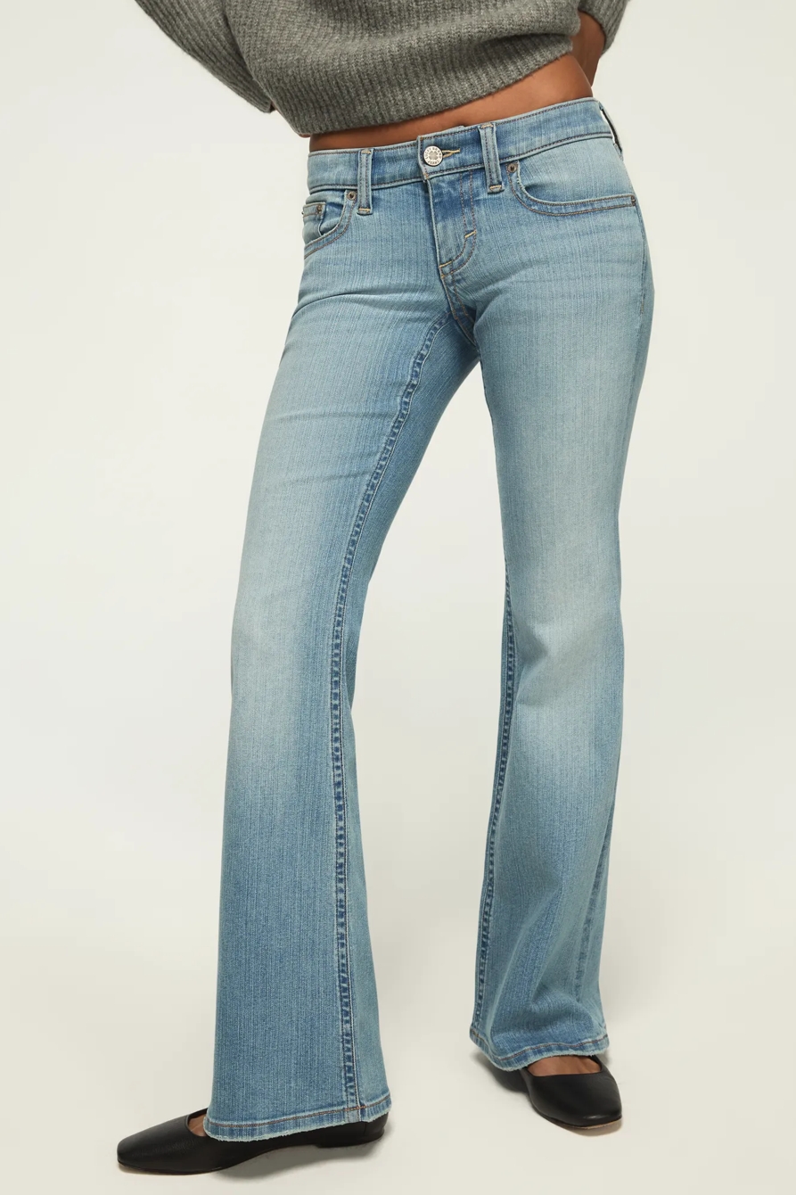 LOW RISE FLARE — PURITY WASH — image 2