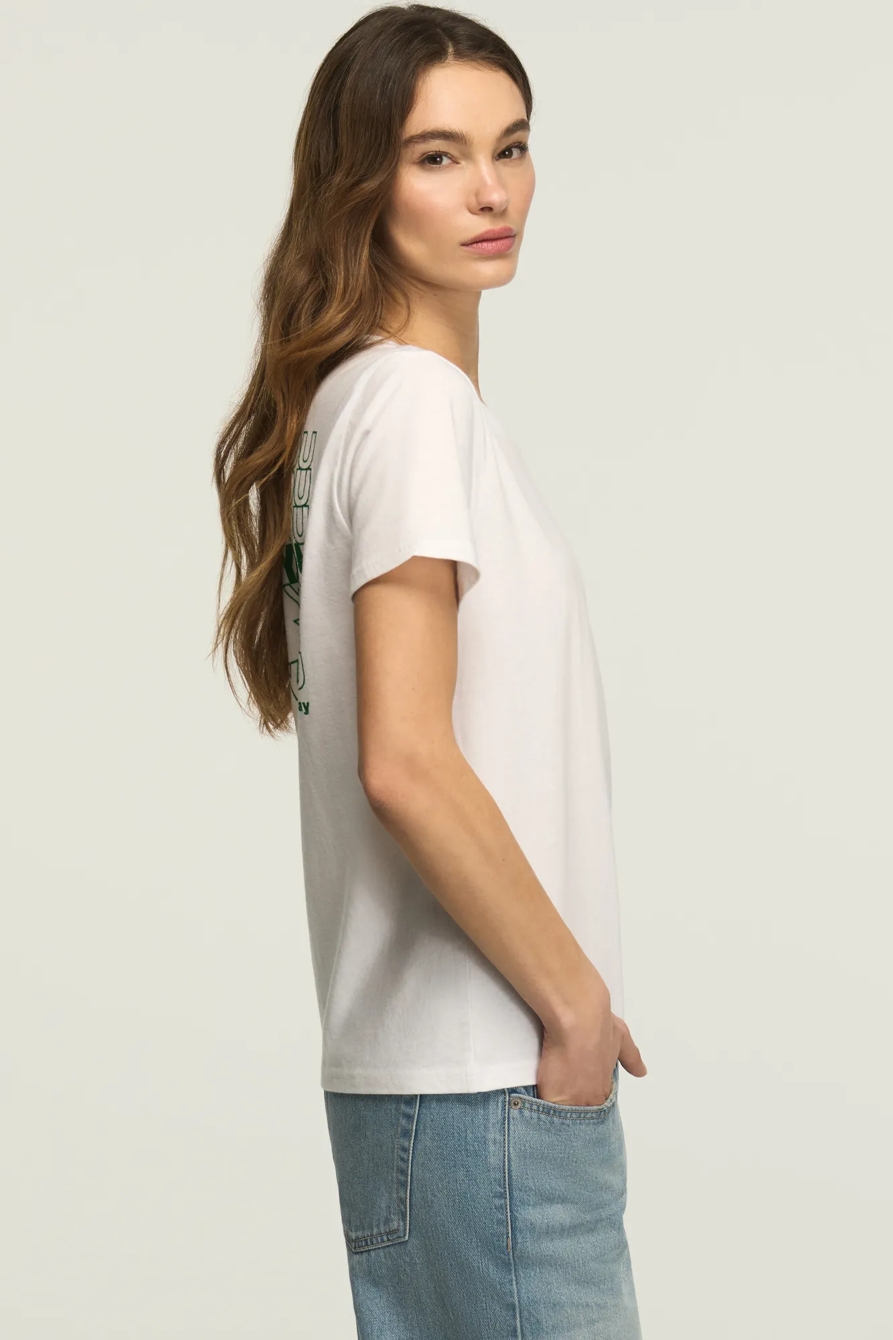 LUCKY YOU CLASSIC CREW — BRIGHT WHITE — image 4
