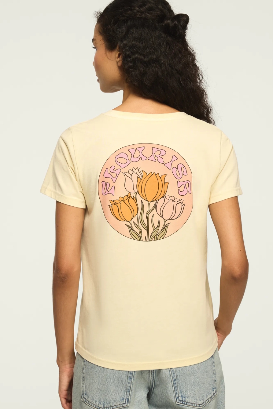 LUCKY FLOURISH CLASSIC CREW — ANGORA — image 1