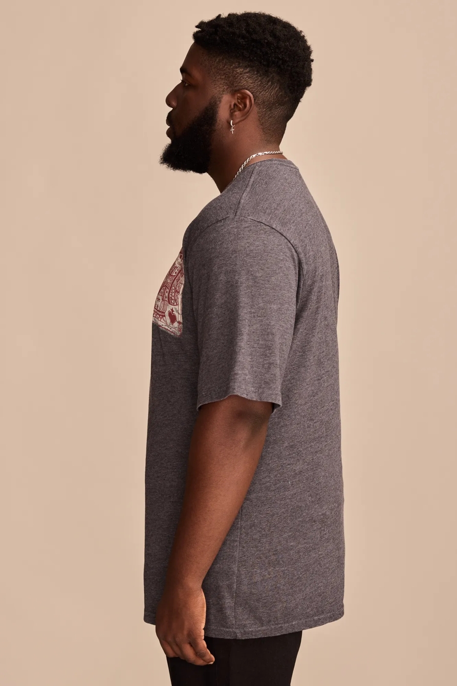 BIG & TALL POKER CARDS TEE — JET BLACK — image 4