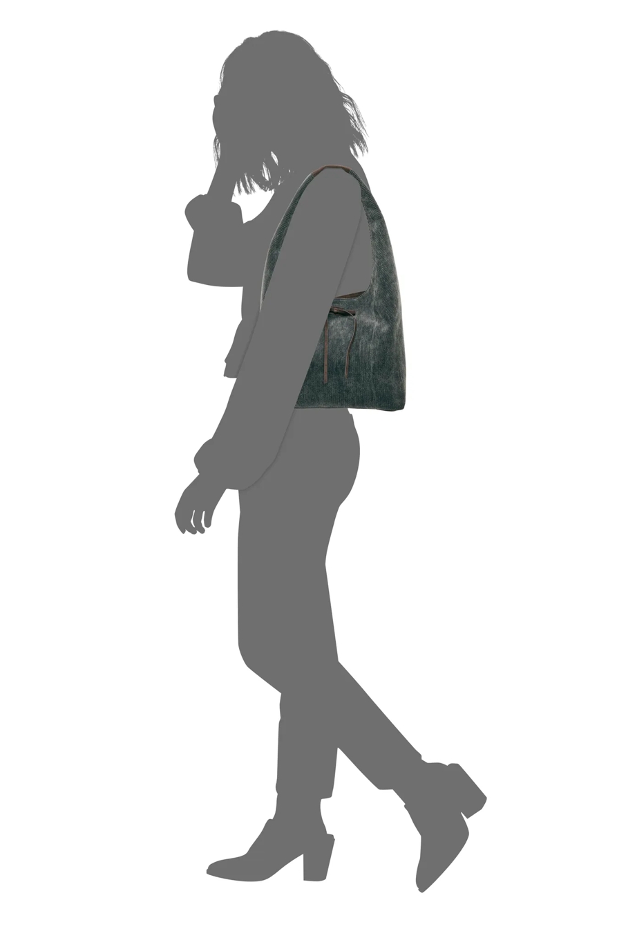 CLEM HOBO BAG — GREY — image 4