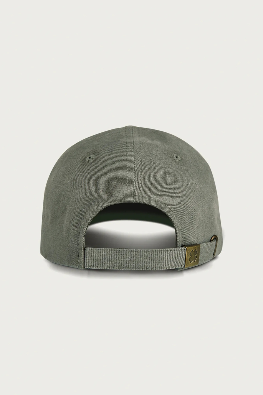 Lucky Blue Jeans Co. Embroidered Dad Hat — BRIGHT GREEN — image 2
