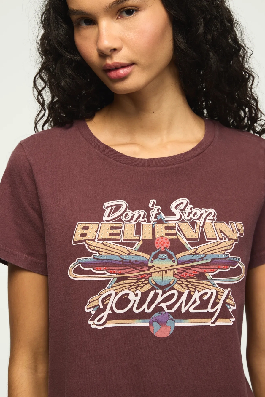 JOURNEY DONT STOP BELIEVIN CLASSIC CREW — VINEYARD WINE — image 2