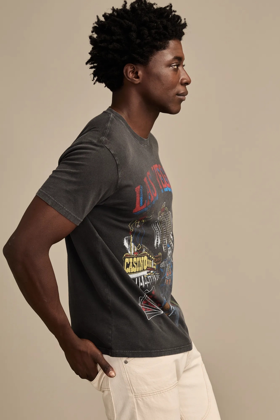 LAS VEGAS TEE — JET BLACK — image 4