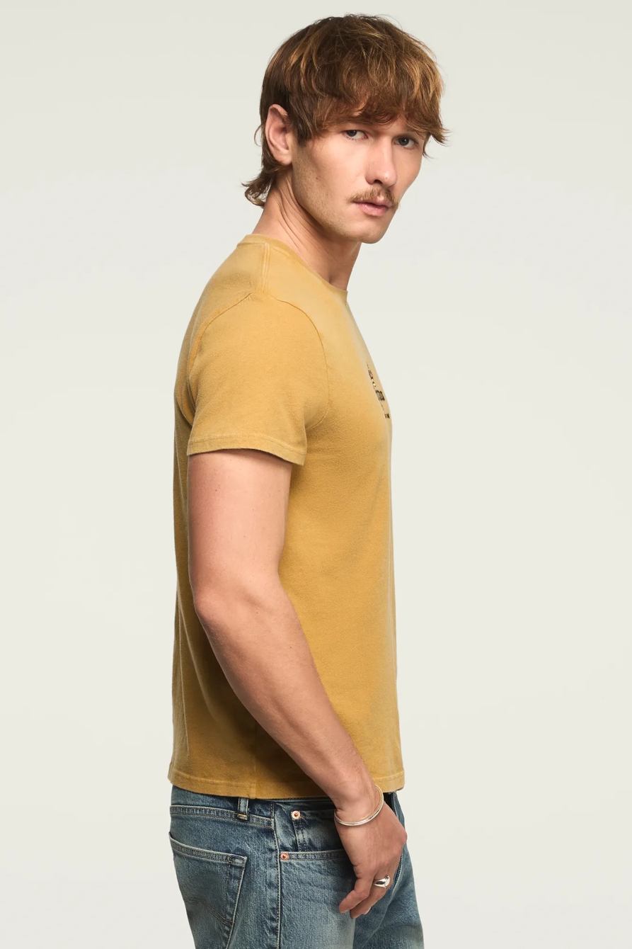 CORONA LOGO TEE — MUSTARD GOLD — image 4