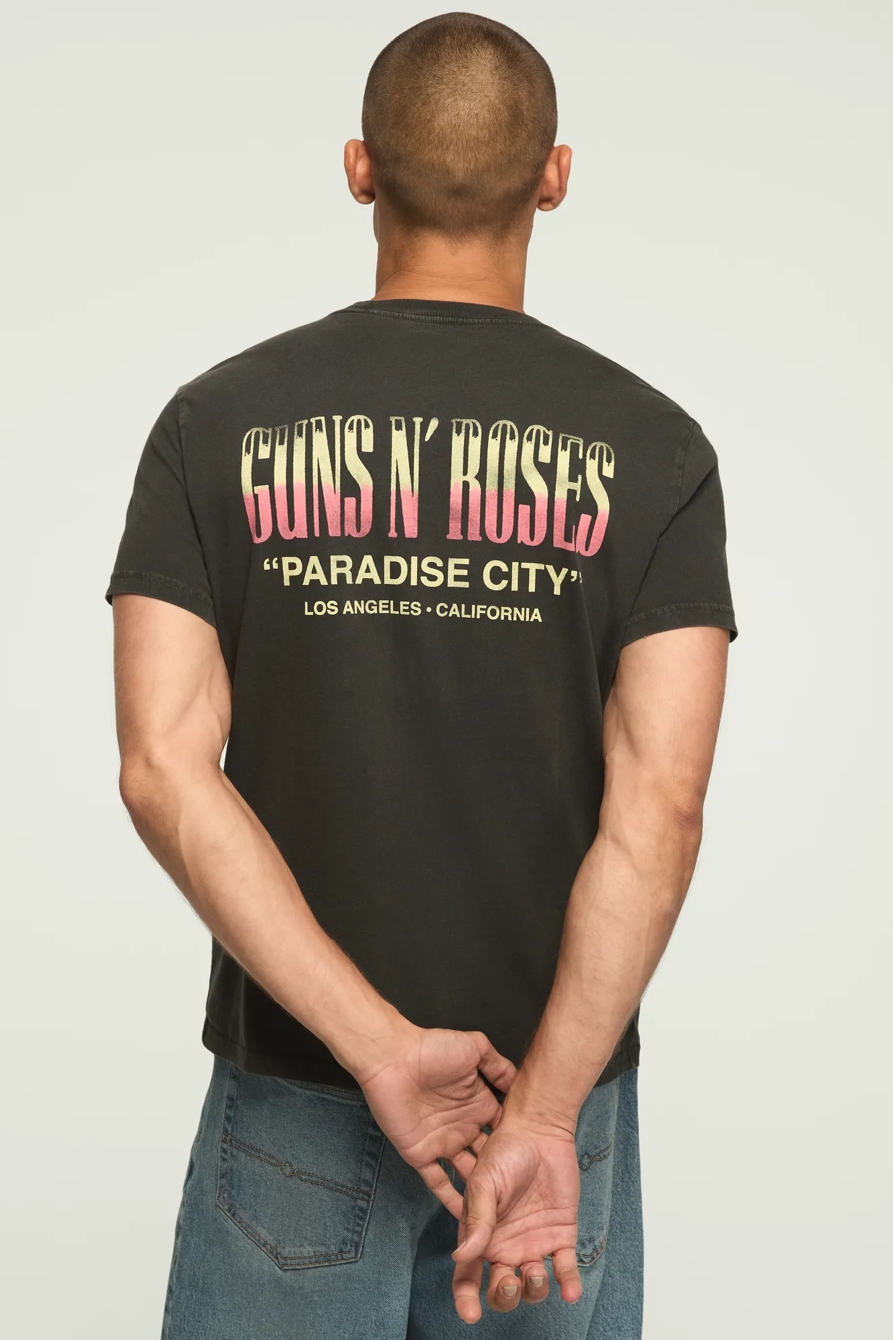 GUNS N ROSES CROSS TEE — JET BLACK — image 3