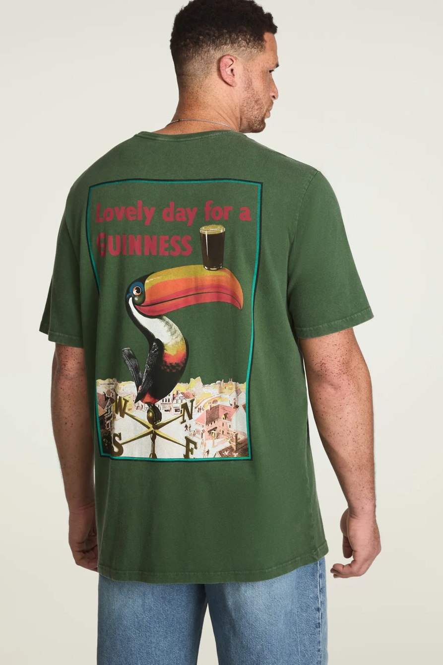 BIG & TALL GUINNESS AT HOME TEE — GREENER PASTURES — image 1