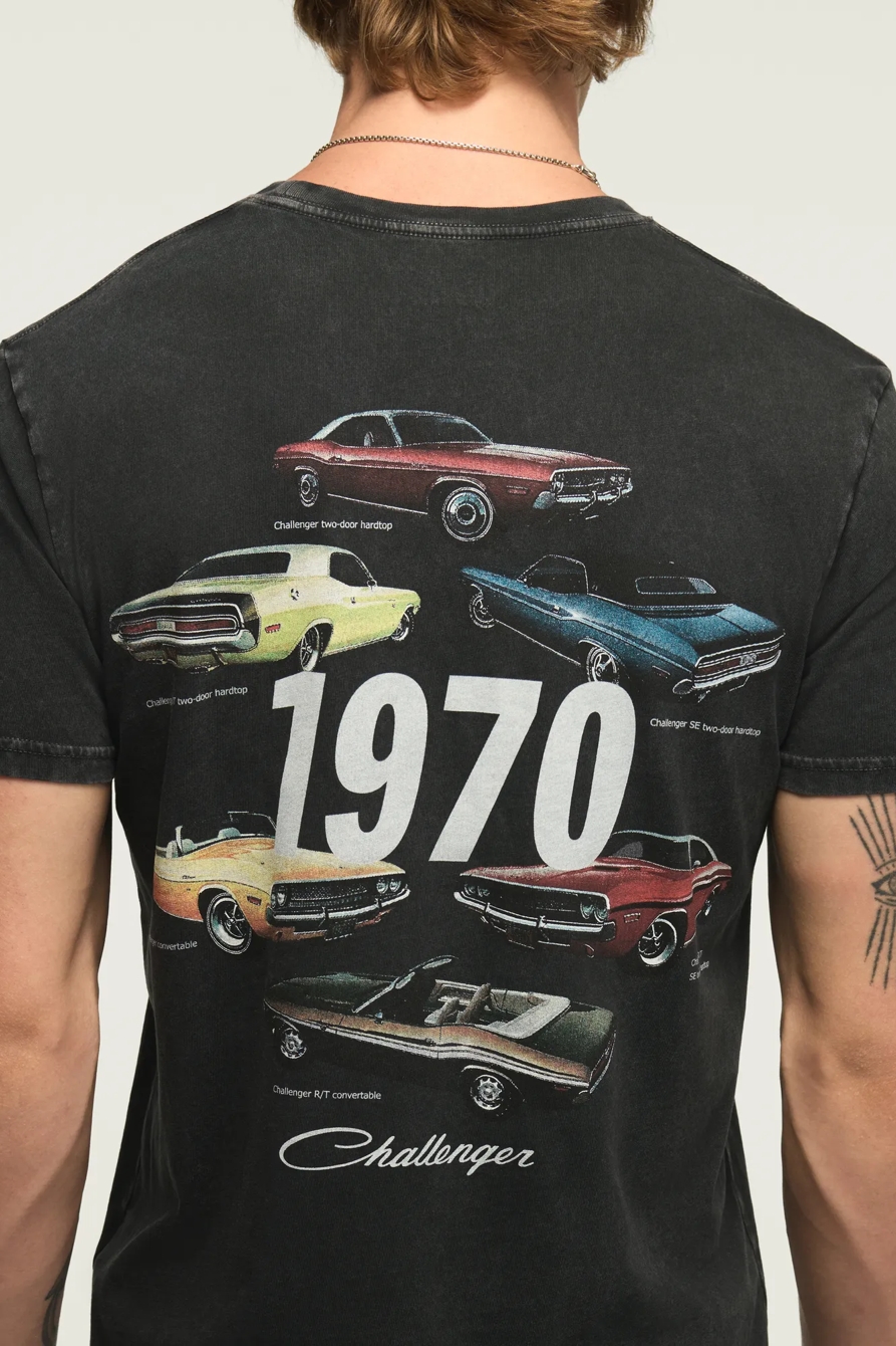 DODGE CHALLENGER TEE — JET BLACK — image 3