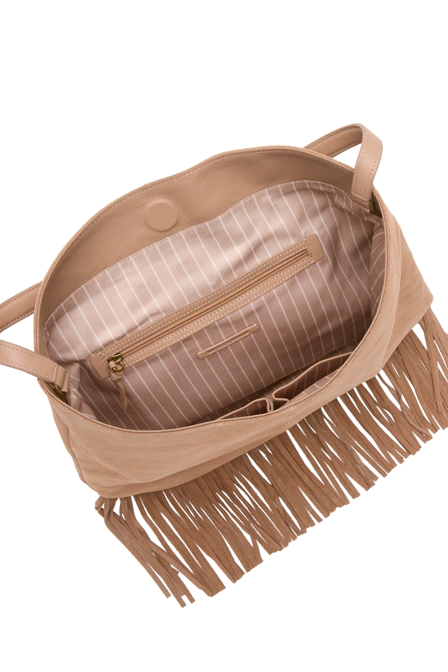 IVY HOBO TOTE — LIGHT BROWN — image 3