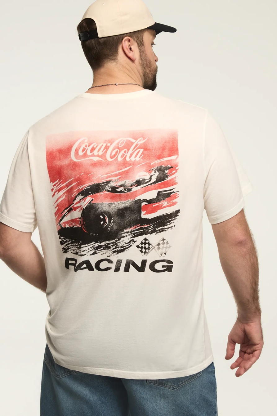 Big & Tall COCA COLA RACING — MARSHMALLOW — image 3