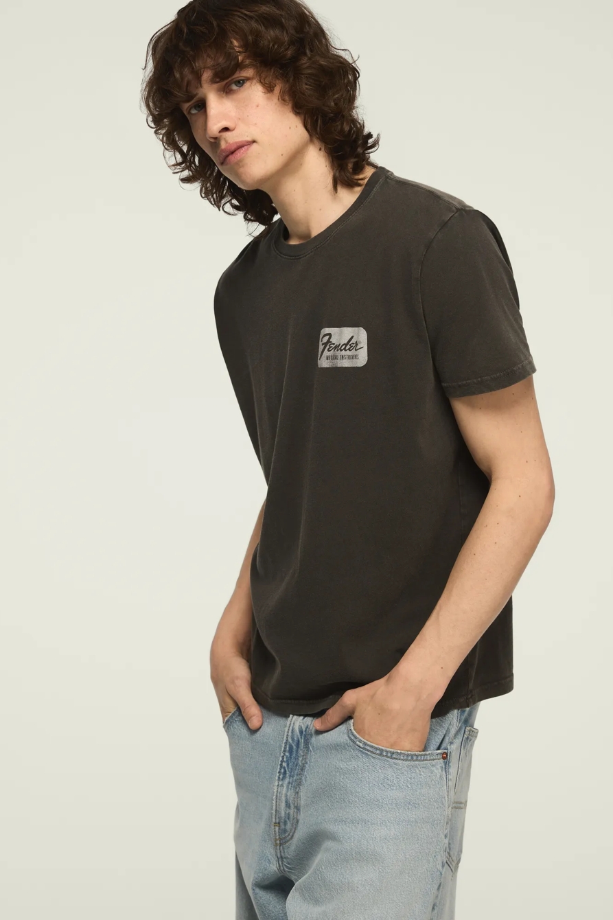 FENDER MOTO TEE — RAVEN — image 3