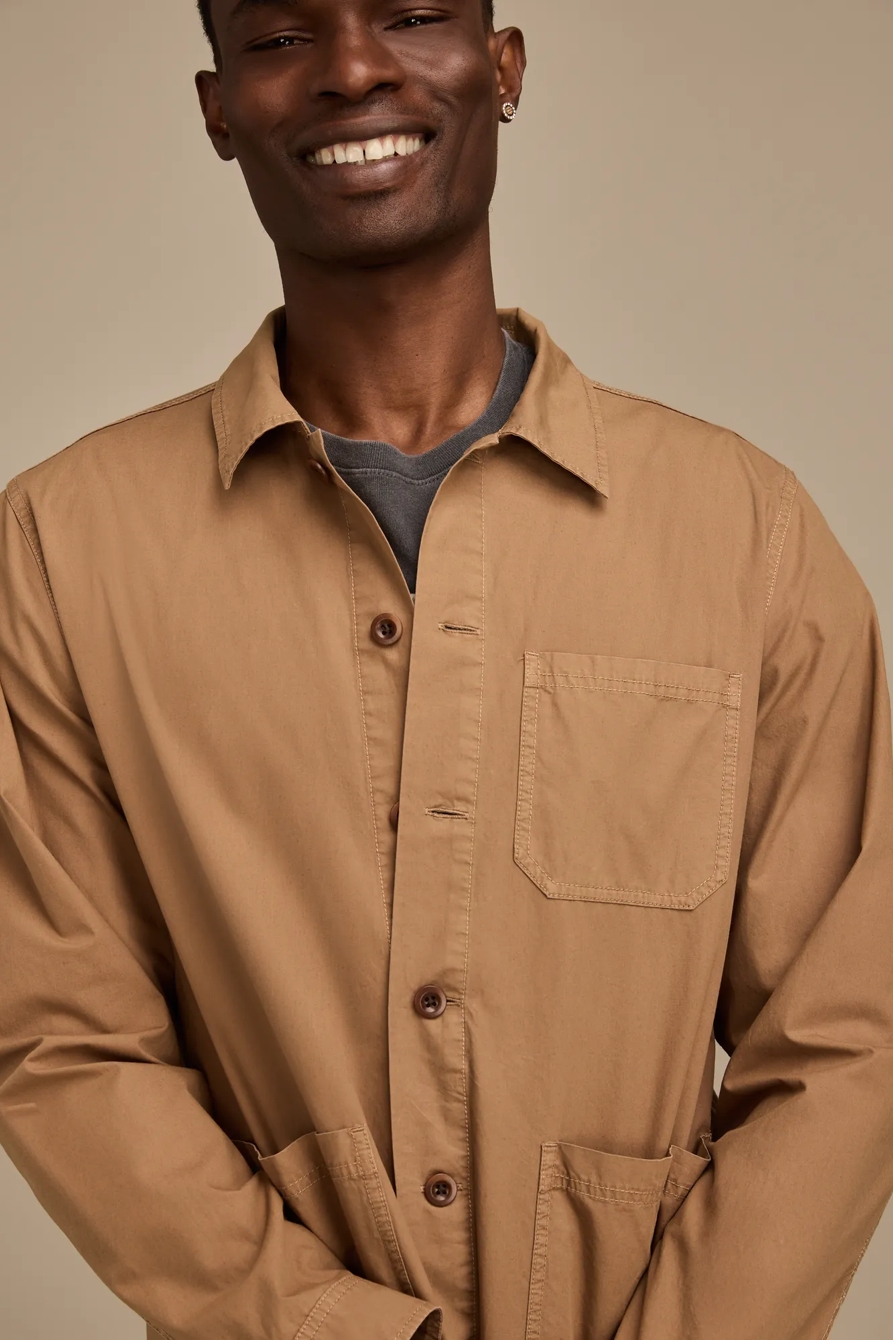 Poplin Chore Jacket — ELMWOOD — image 2