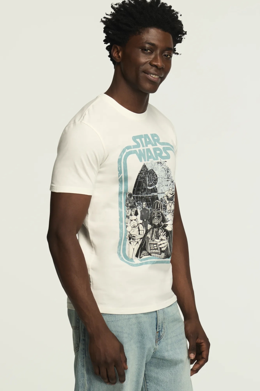 STAR WARS DEATH STAR TEE — CREAM — image 4