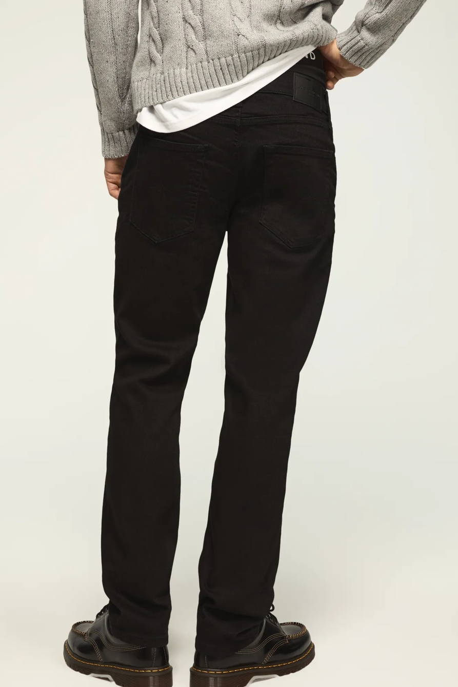 223 STRAIGHT ADVANCED STRETCH JEAN — BLACK RINSE — image 3