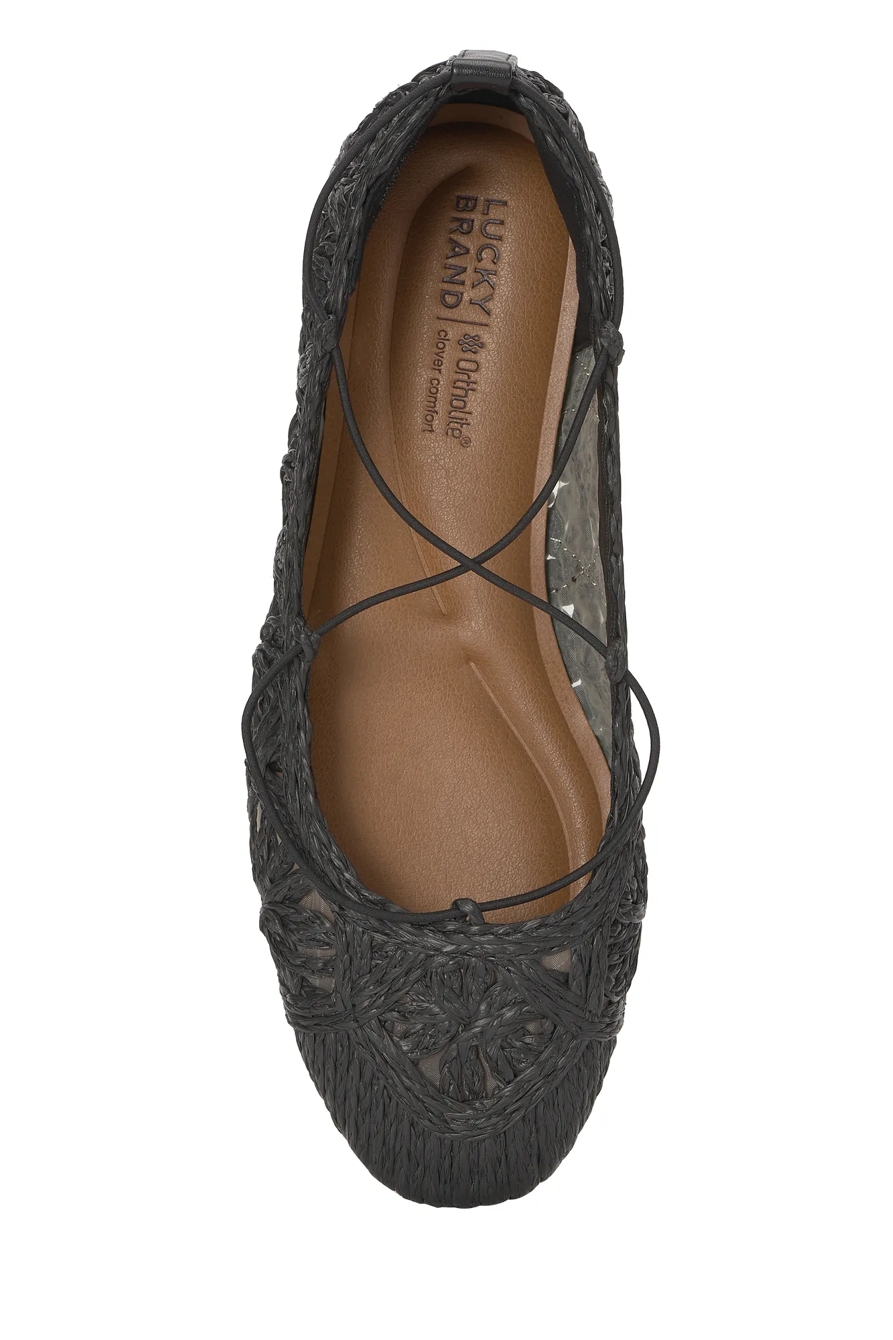 TENNYR BALLET FLAT — BLACK — image 4