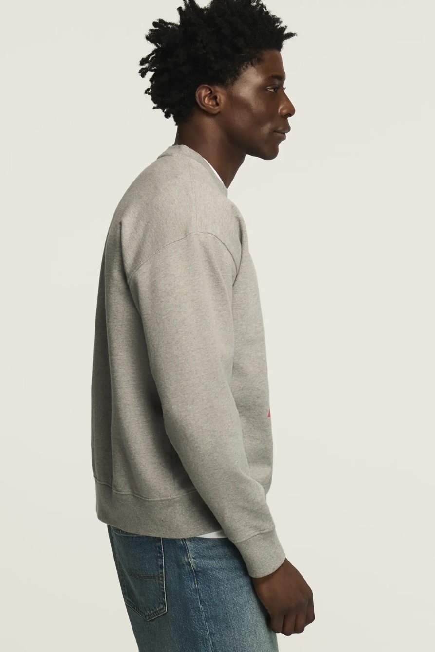 GUINNESS AS USUAL CREWNECK — LIGHT HEATHER GREY — image 4