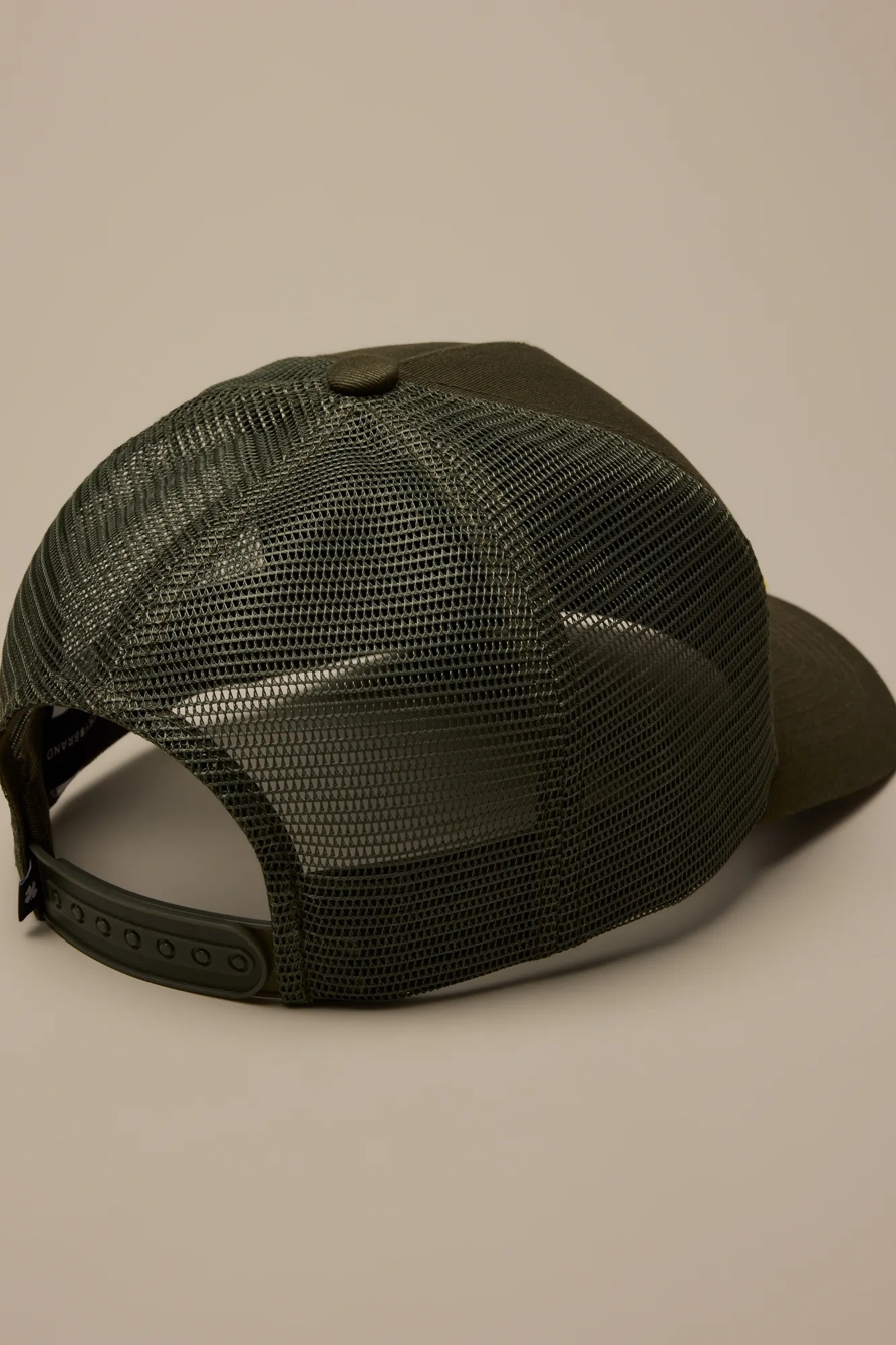CLOVER TRUCKER HAT — GREEN — image 2