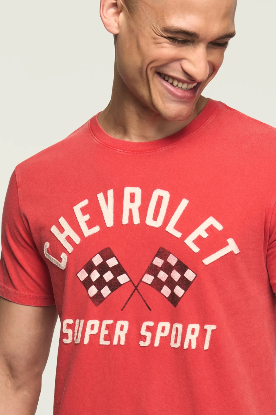 CHEVROLET SUPER SPORT TEE — TOMATO — image 2