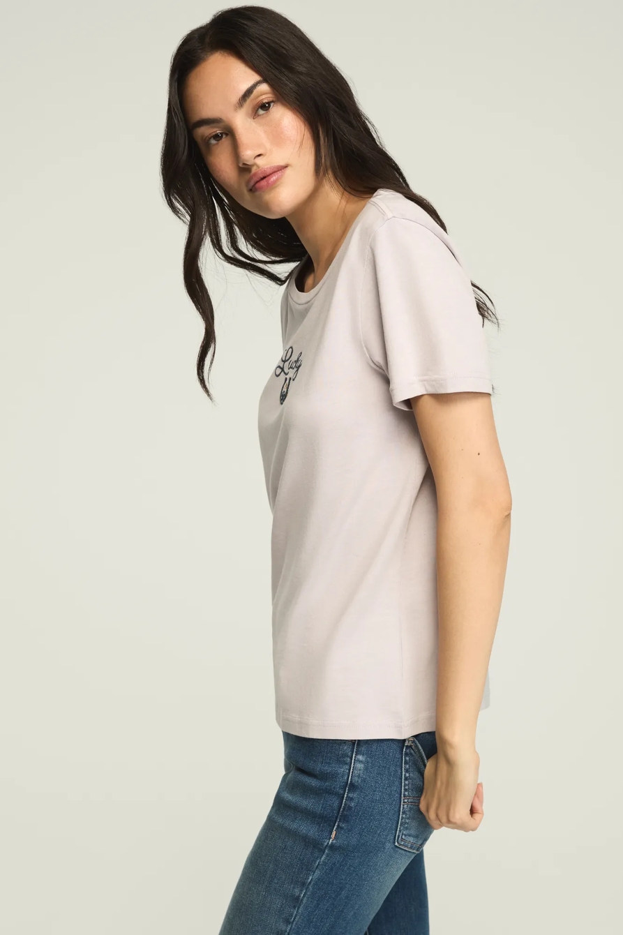 LUCKY HORSE SHOE CLASSIC CREW — MISTY LILAC — image 4
