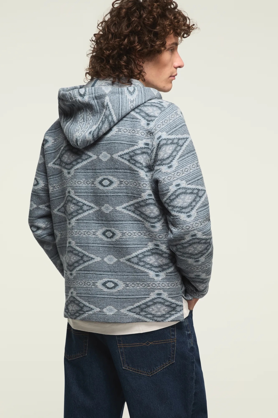 WOVEN JACQUARD BAJA — BLUE MULTI — image 3