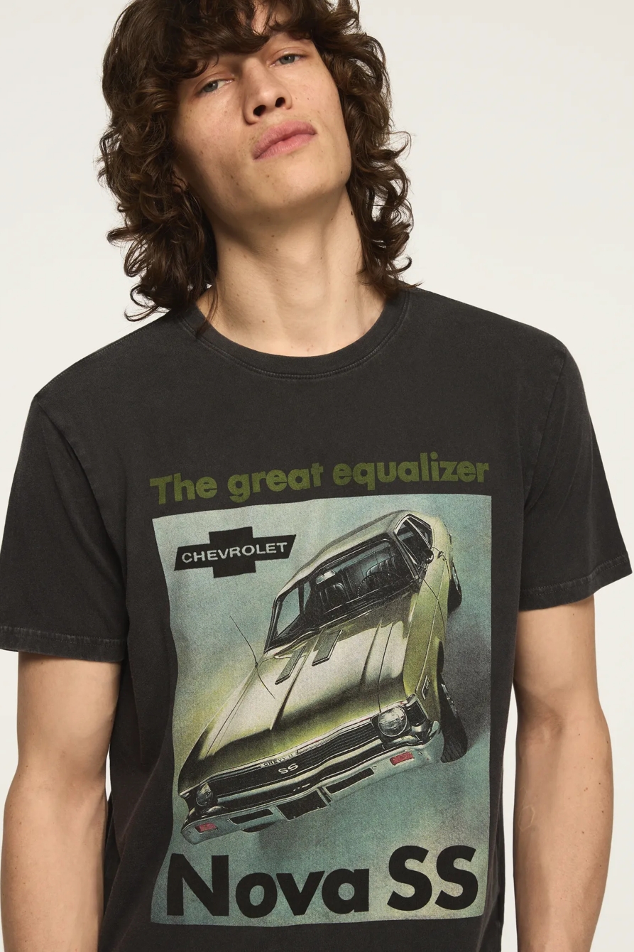 CHEVROLET NOVA TEE — JET BLACK — image 2