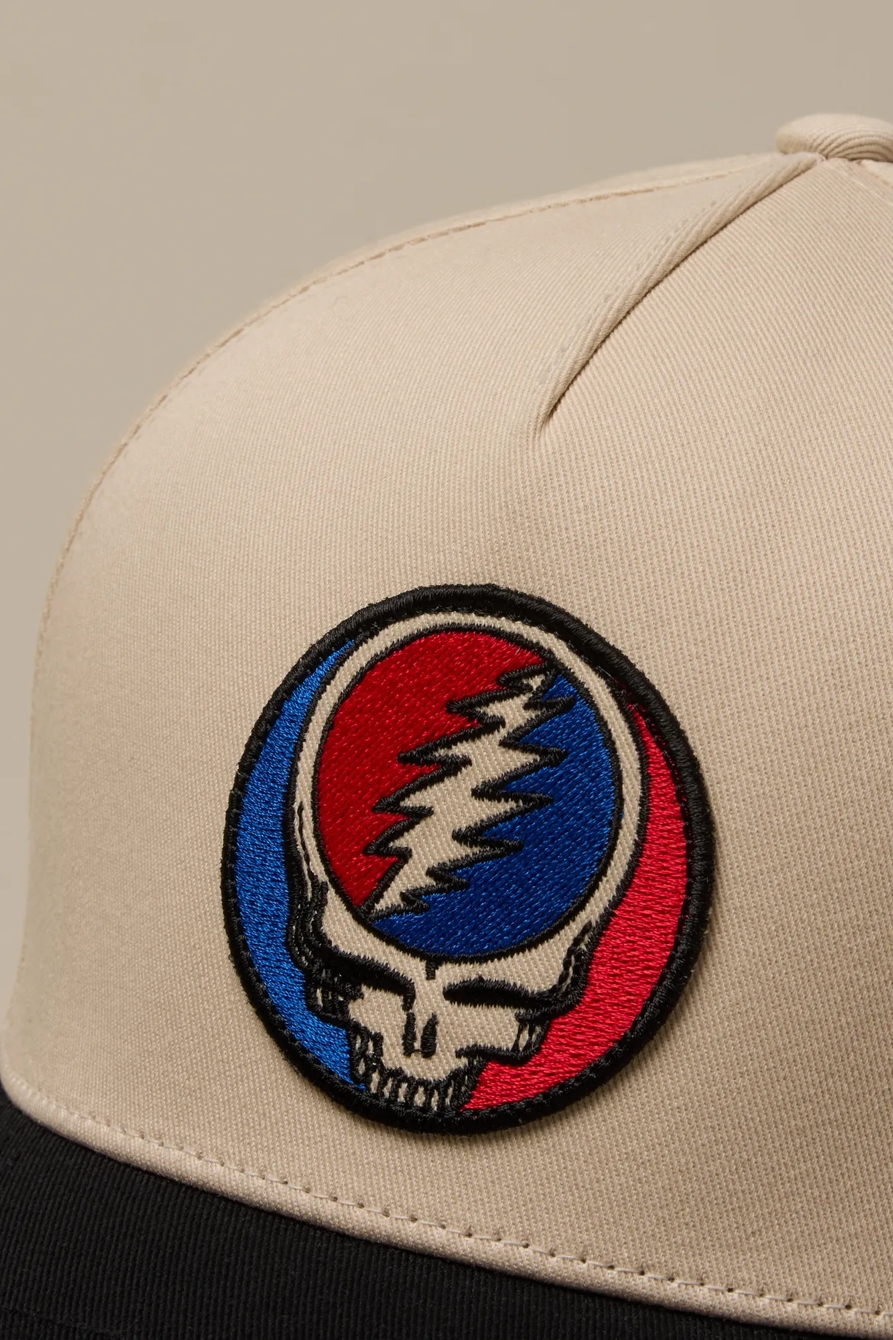 GRATEFUL DEAD SKULL BASEBALL HAT — MULTI — image 3