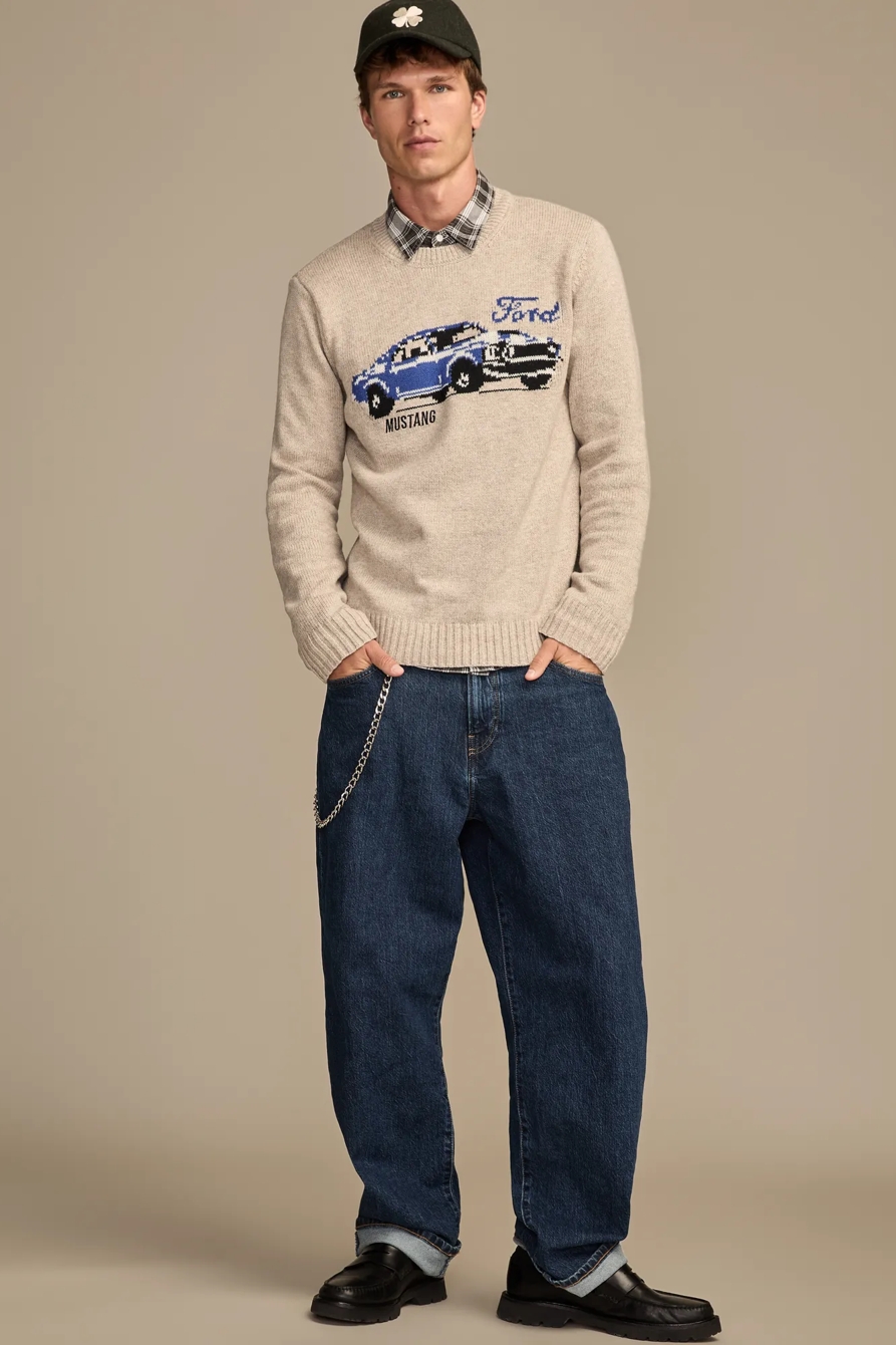 MUSTANG SWEATER — OATMEAL — image 5