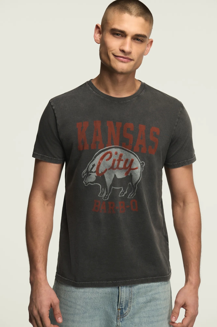 KANSAS CITY BBQ TEE — JET BLACK — image 2