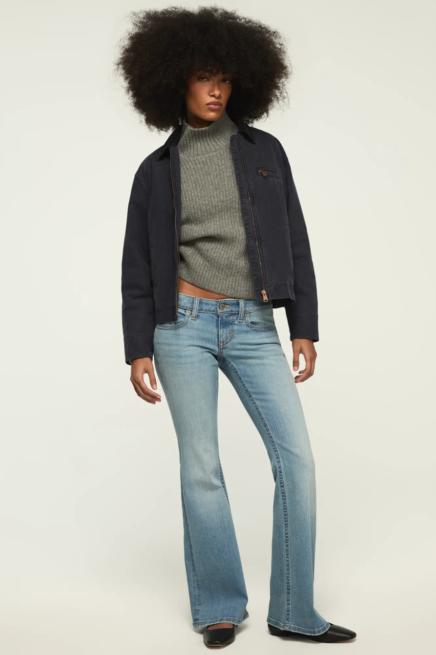 LOW RISE FLARE — PURITY WASH — image 3
