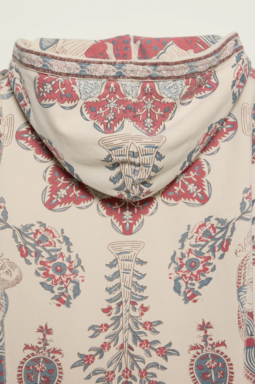 Lucky Brand Vintage Y2K Full Zip Hoodie — CREAM MULTI — image 4