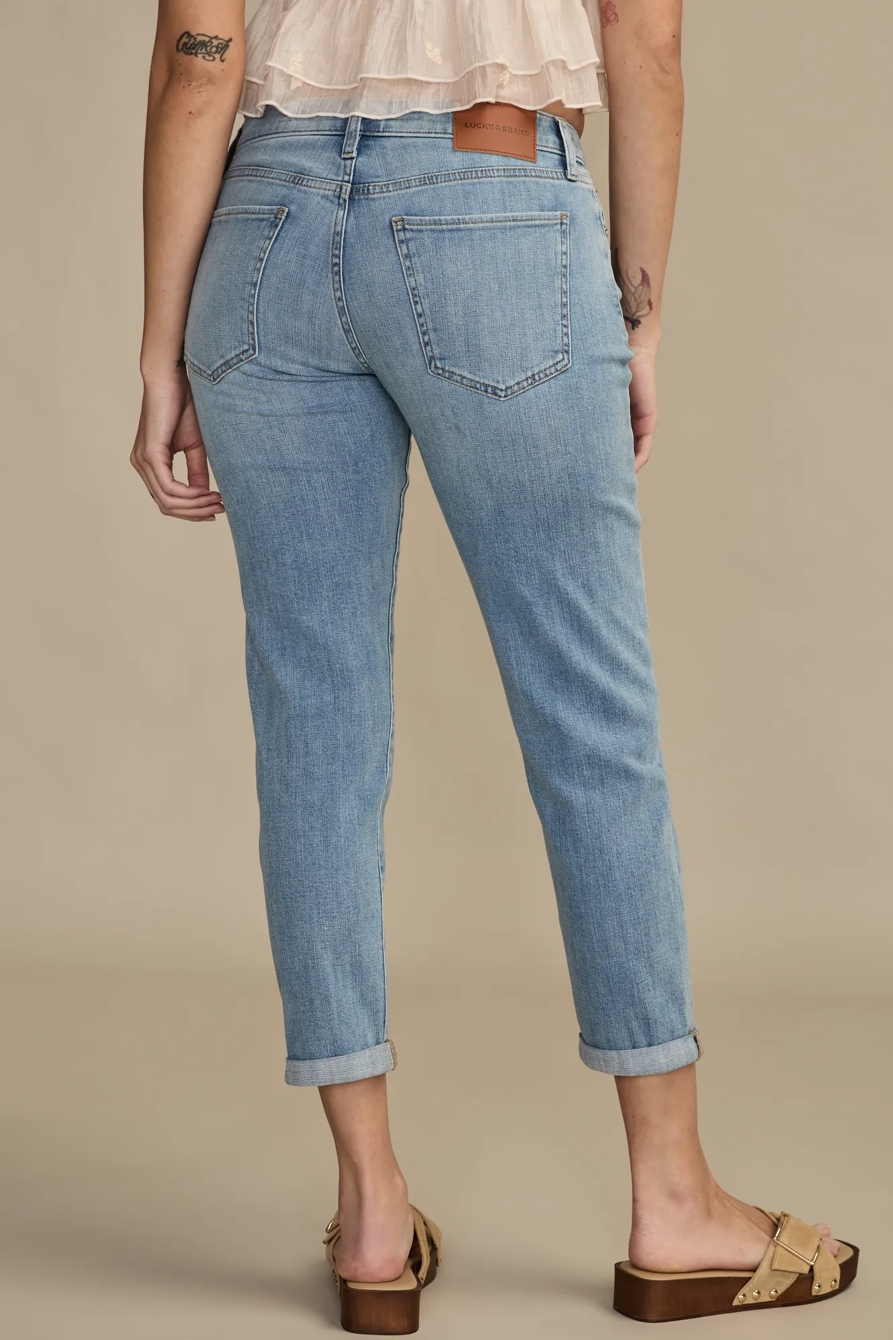 SIENNA SLIM BOYFRIEND — IMAGINED INDIGO WASH — image 6