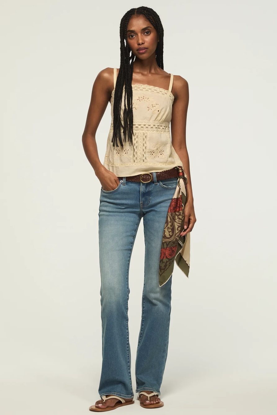 MID RISE SWEET BOOT — CRISP WATERS WASH — image 3