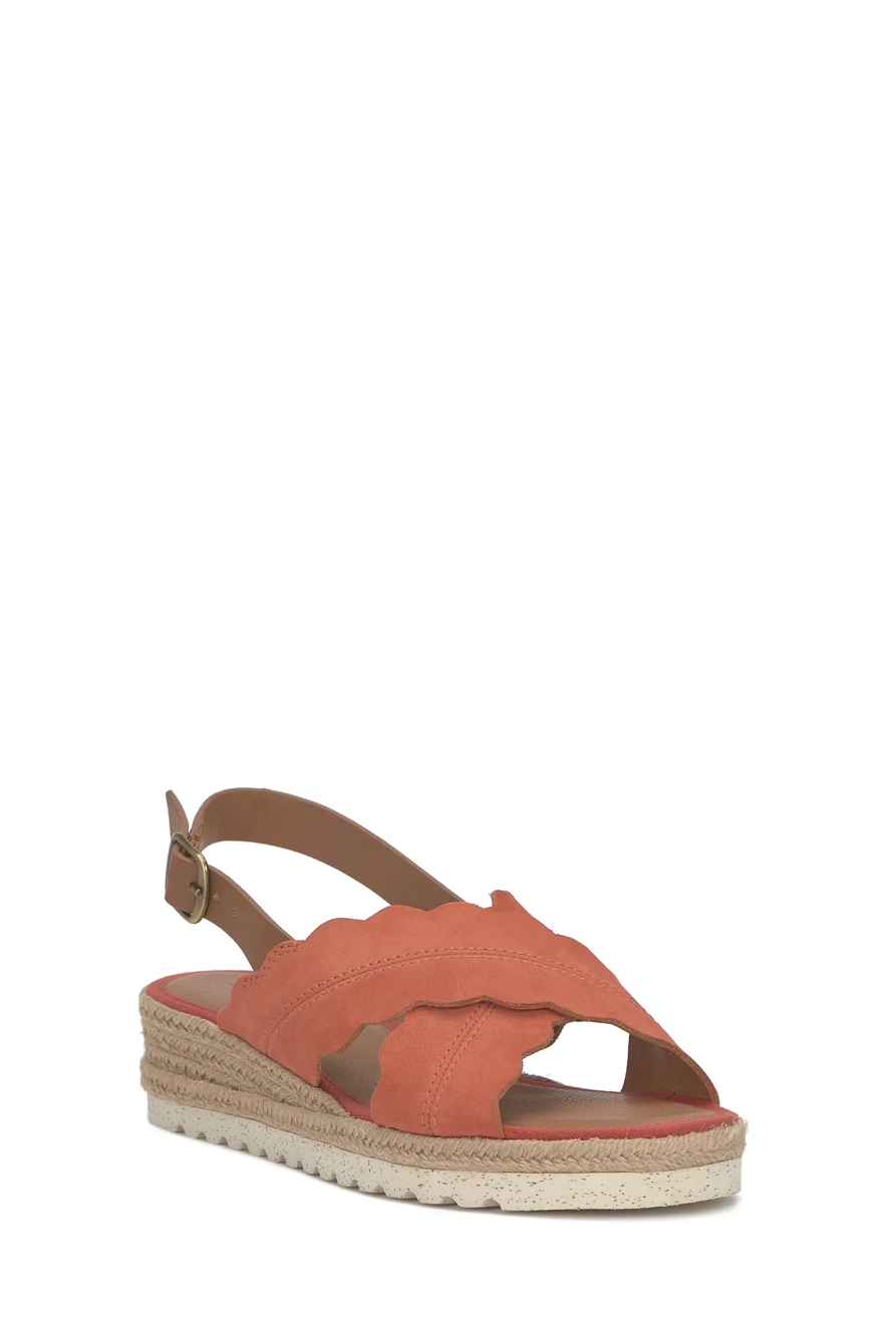 TONITA SANDAL — CORAL ORANGE — image 1