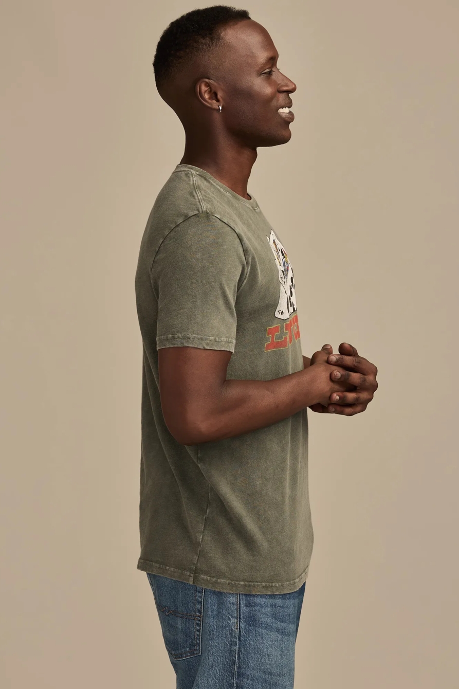 LUCKY POKER ROOM TEE — BEETLE — image 4