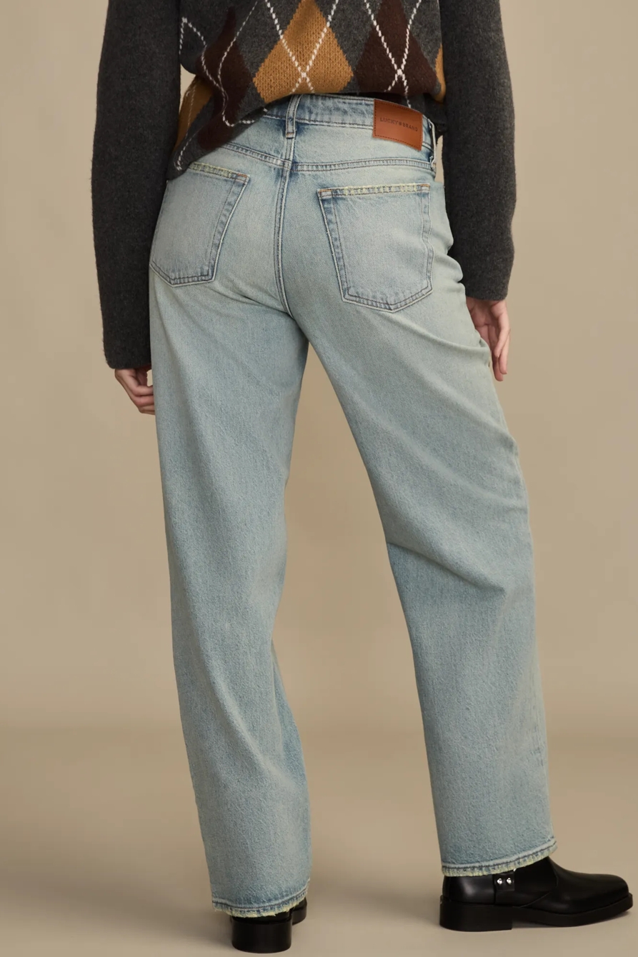 MID RISE CURVY BAGGY — COOL EMBRACE WASH — image 3