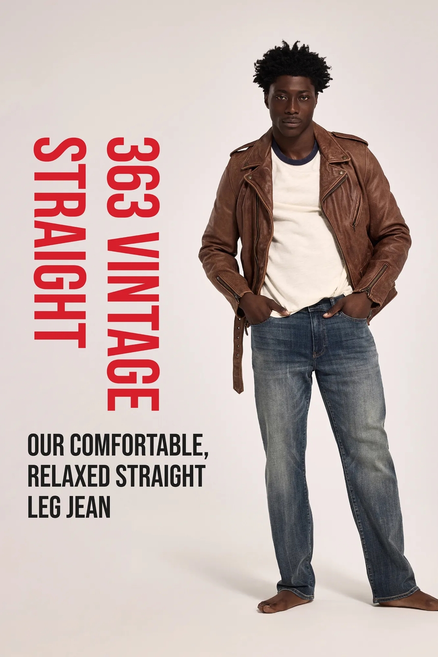 363 VINTAGE STRAIGHT — IRON WASH — image 7