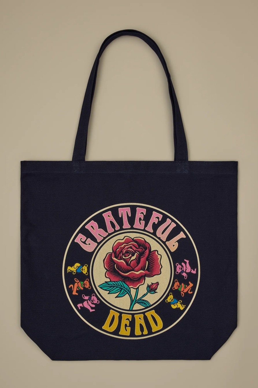 GRATEFUL DEAD GRAPHIC TOTE — MULTI — image 1