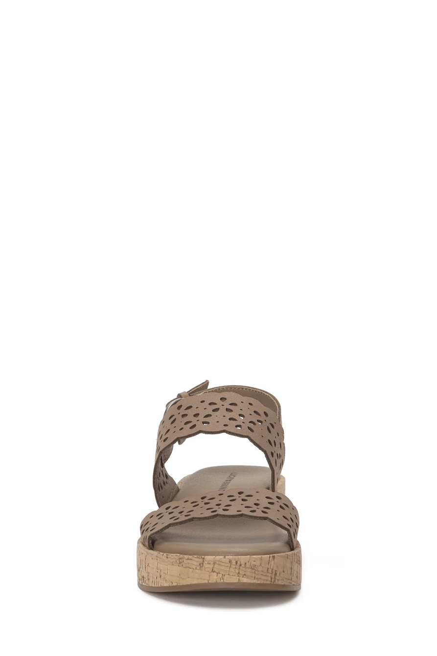 ELSIE SANDAL — MEDIUM LIGHT BEIGE — image 3