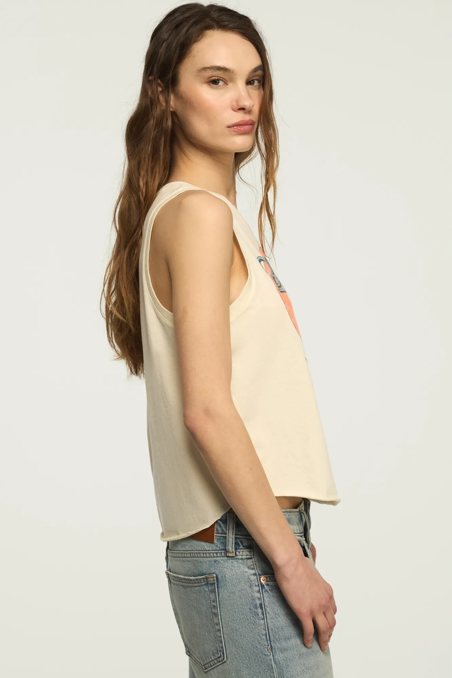 THE BEACH BOYS 1983 TOUR MUSCLE TANK — WINTER WHITE — image 3