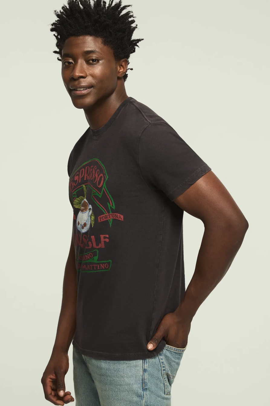 ESPRESSO YOURSELF TEE — JET BLACK — image 4