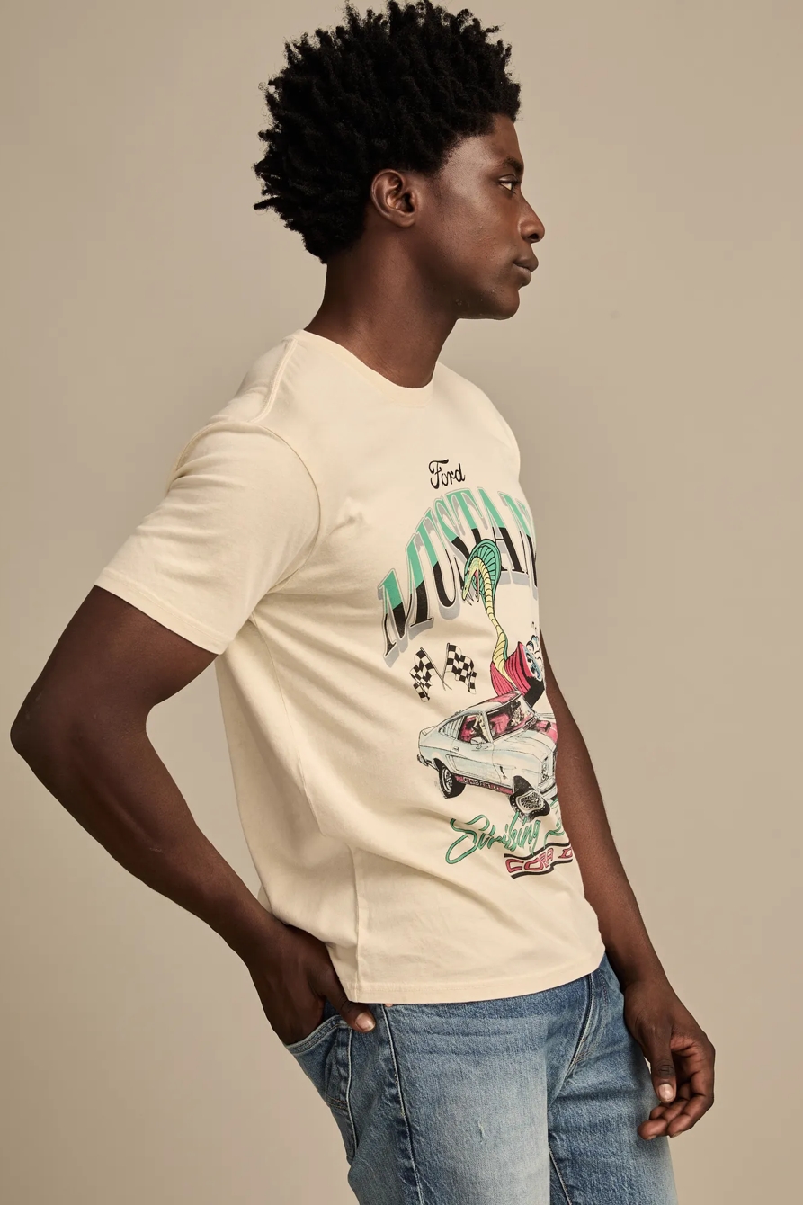 MUSTANG TEE — BONE WHITE — image 4