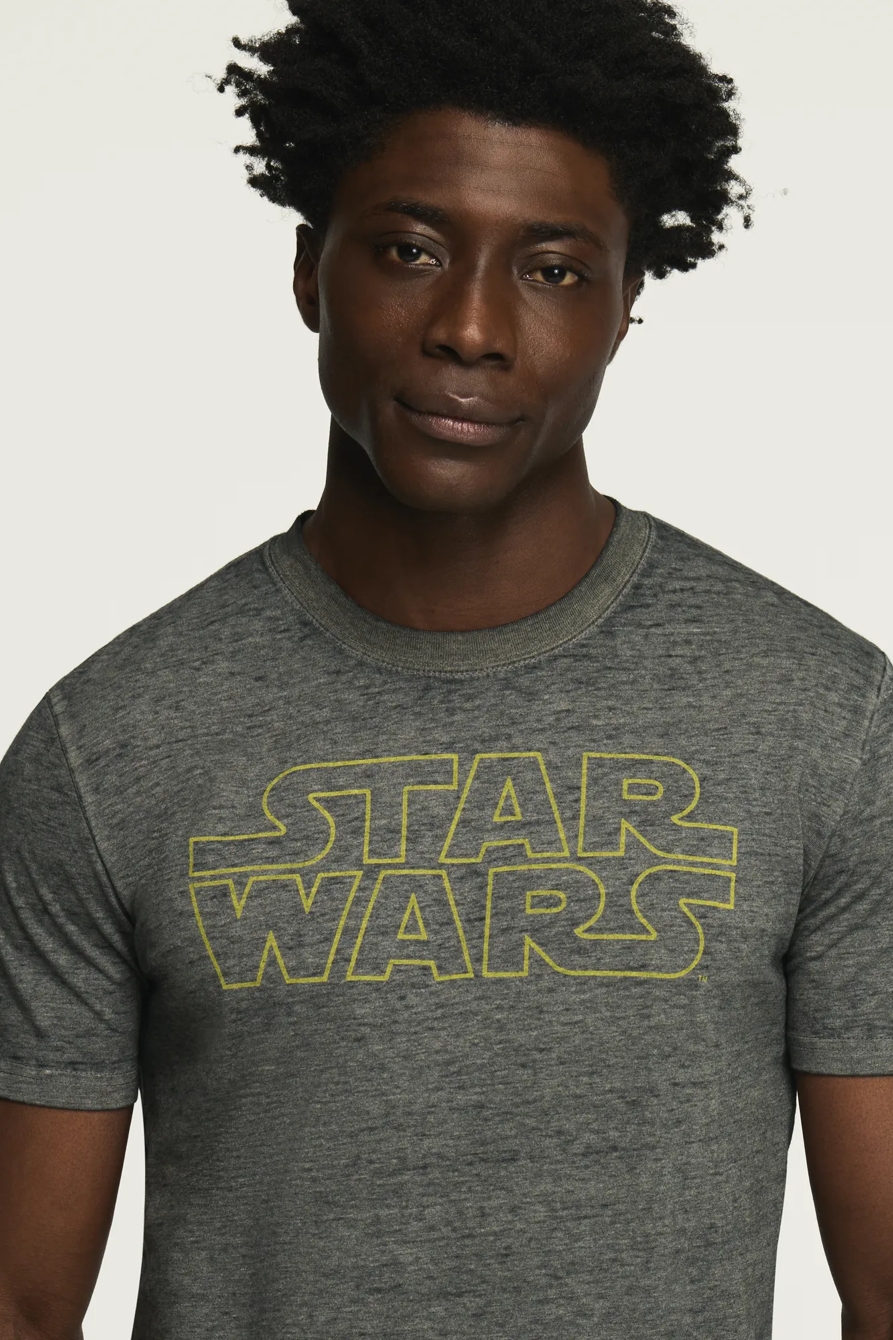 STAR WARS LOGO TEE — #001 BLACK — image 1