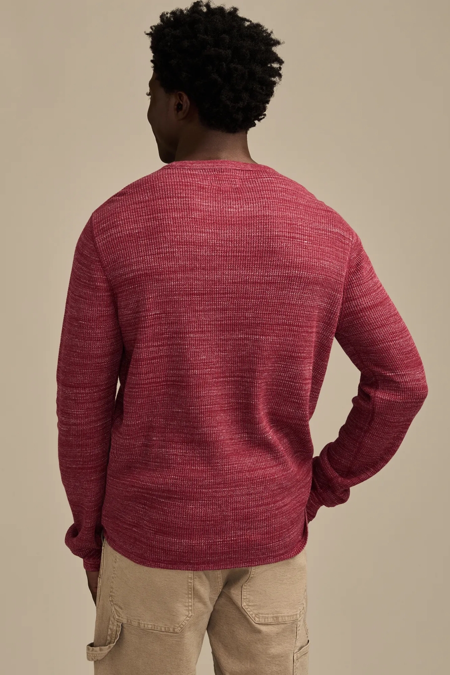 SPACEDYE THERMAL CREW — CABERNET #19-1724 TCX — image 3