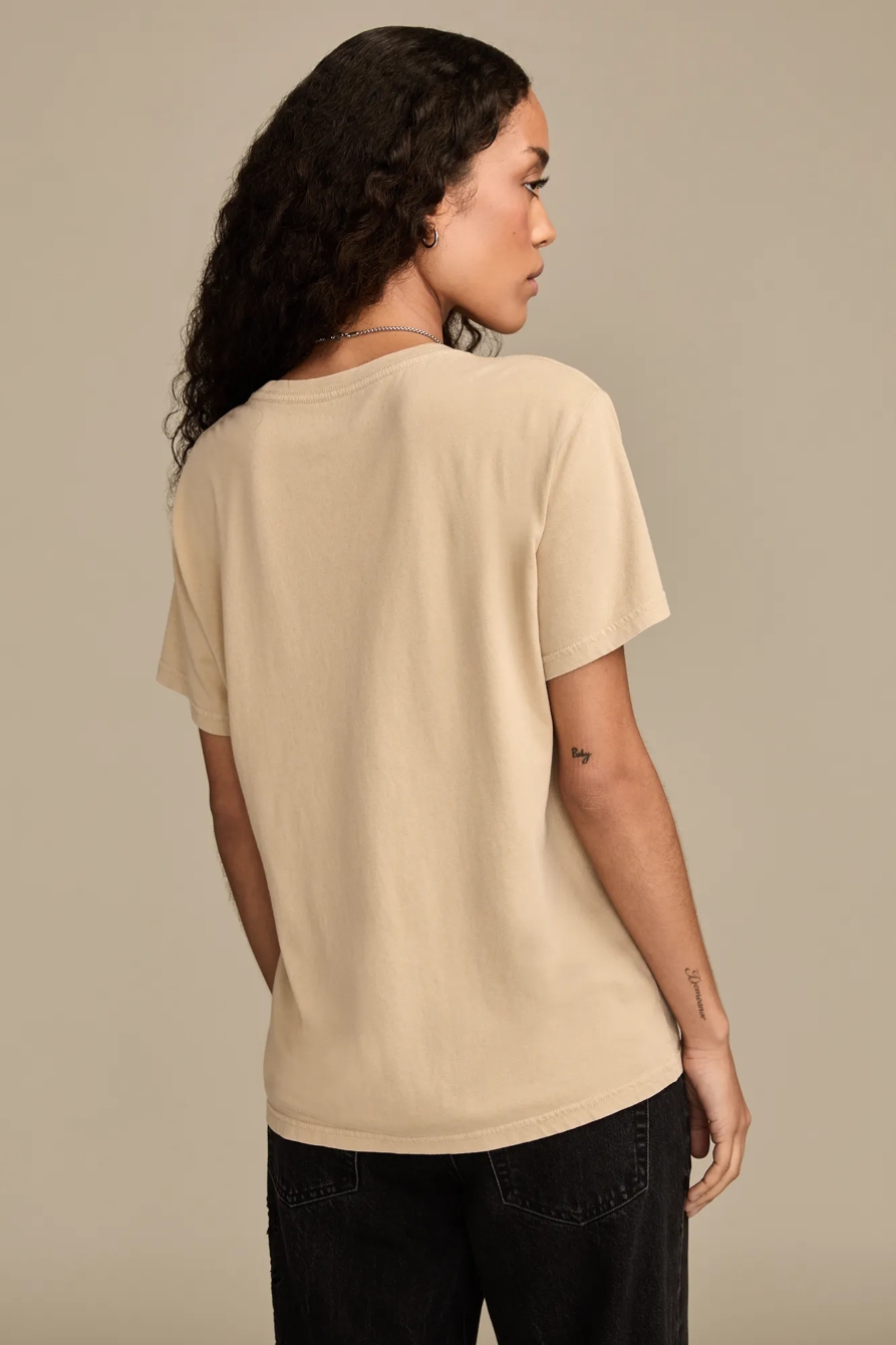 MYSTIC ROCK FEST BOYFRIEND TEE — WHITE PEPPER — image 3
