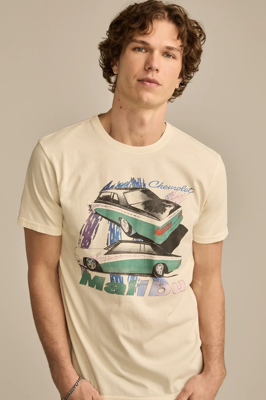 CHEVROLET MALIBU TEE — LIGHT GRAY — image 2