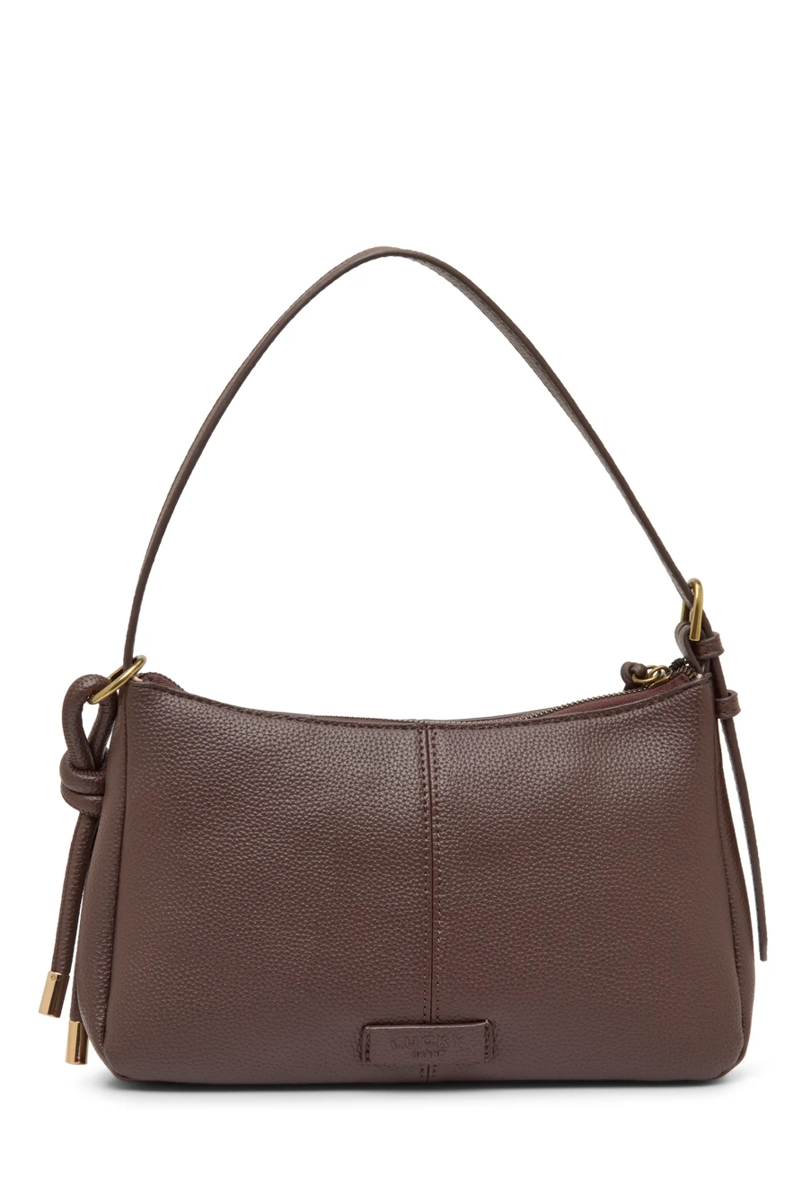 ROZ SHOULDER BAG — DARK CAPPUCINO — image 2
